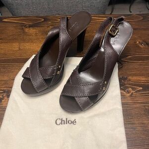 CHLOE Italian Leather slings